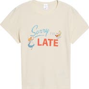 Re/Done Classic Alice Cotton & Recycled Cotton Graphic Tee