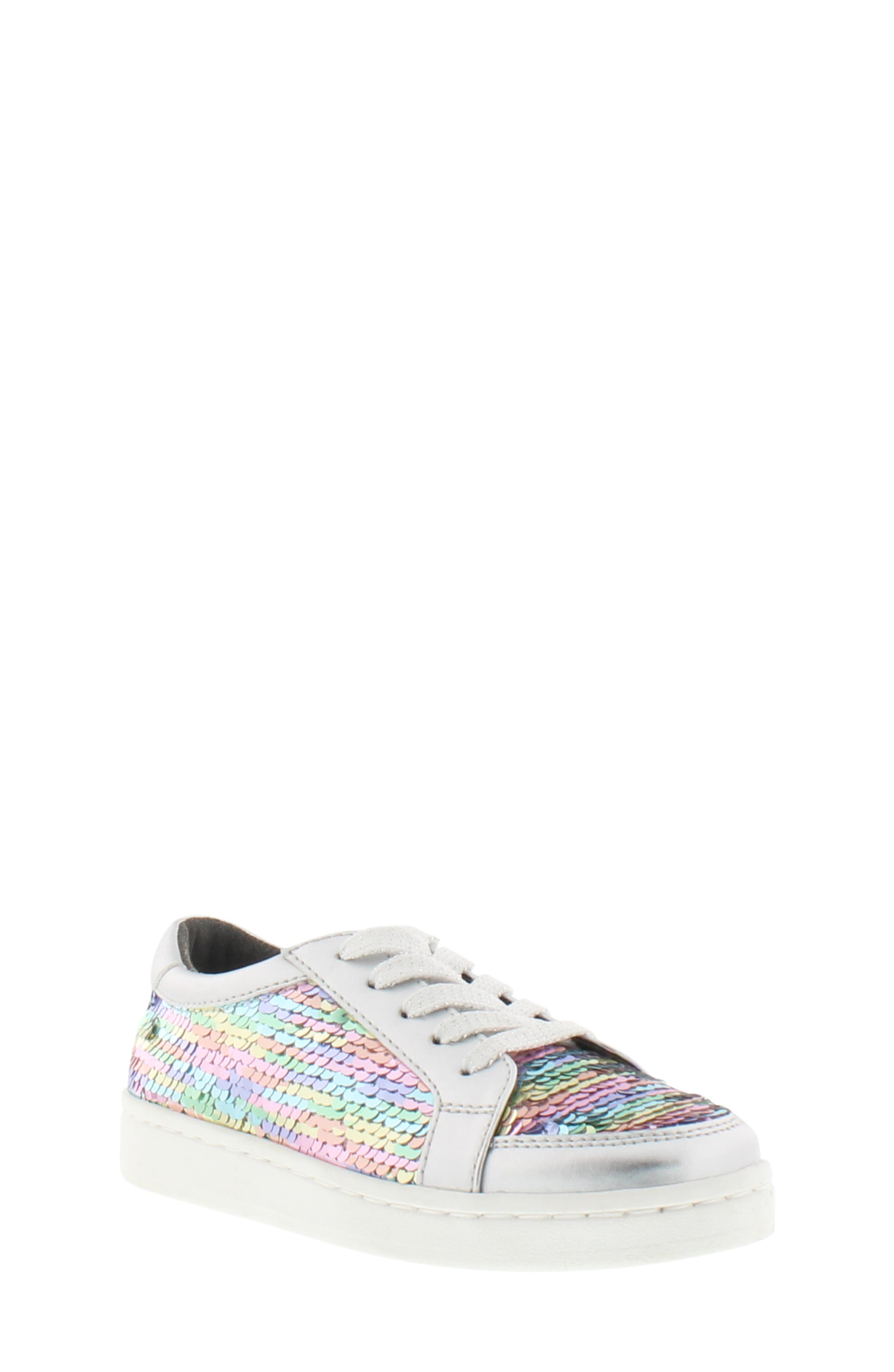 Reaction Kenneth Cole Luna Rosie Rainbow Sequin Sneaker, Main, color, 