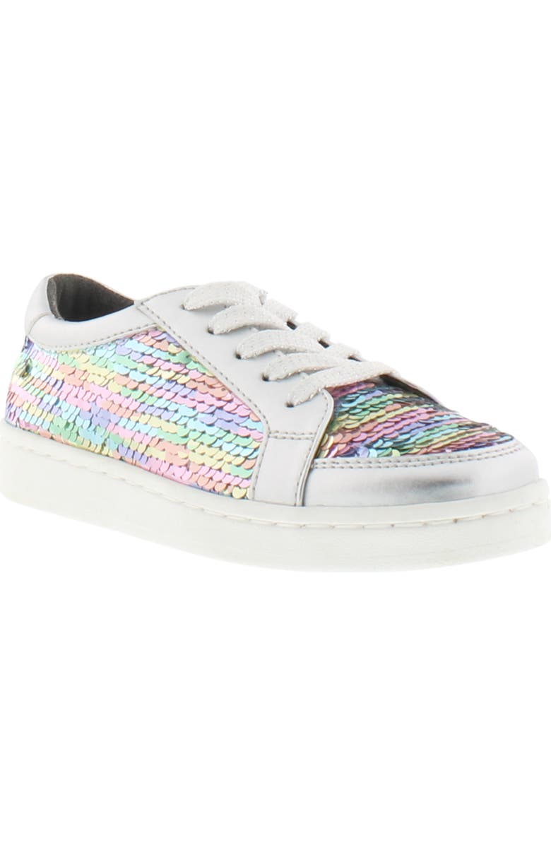 Reaction Kenneth Cole Luna Rosie Rainbow Sequin Sneaker, Main, color,