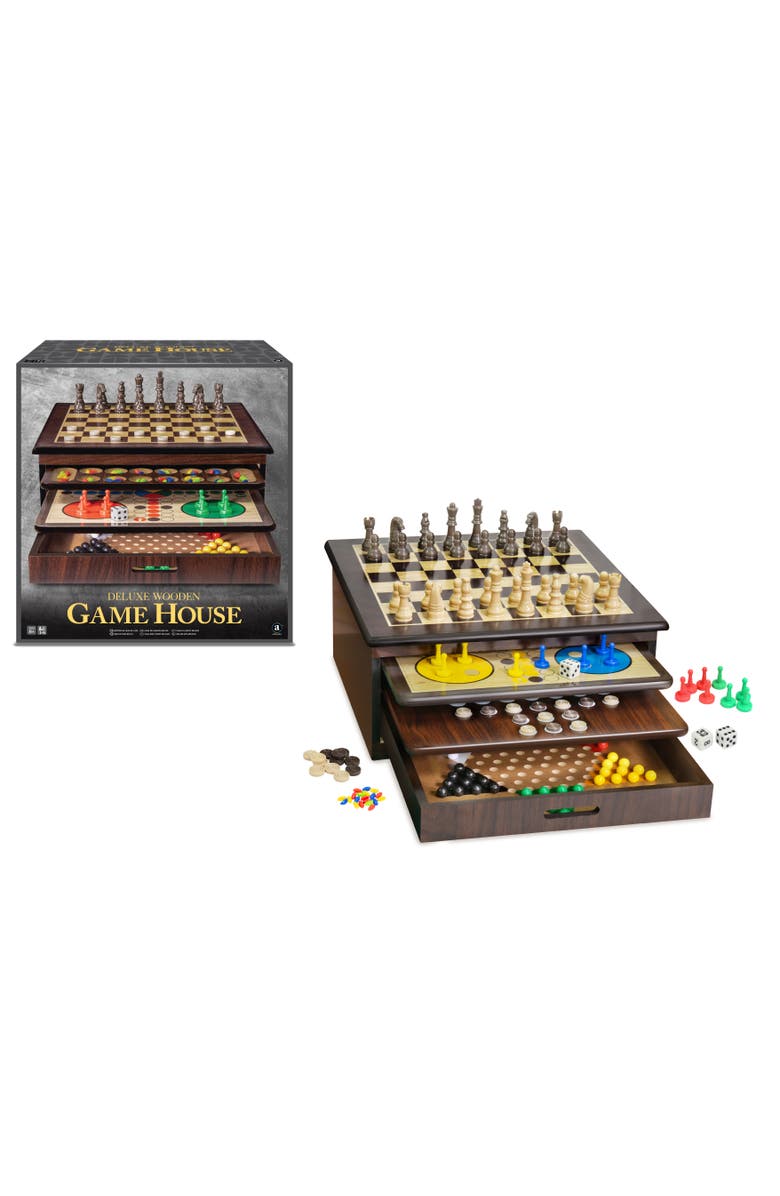 Ambassador Games Craftsman Deluxe Game House, Main, color, Multicolored