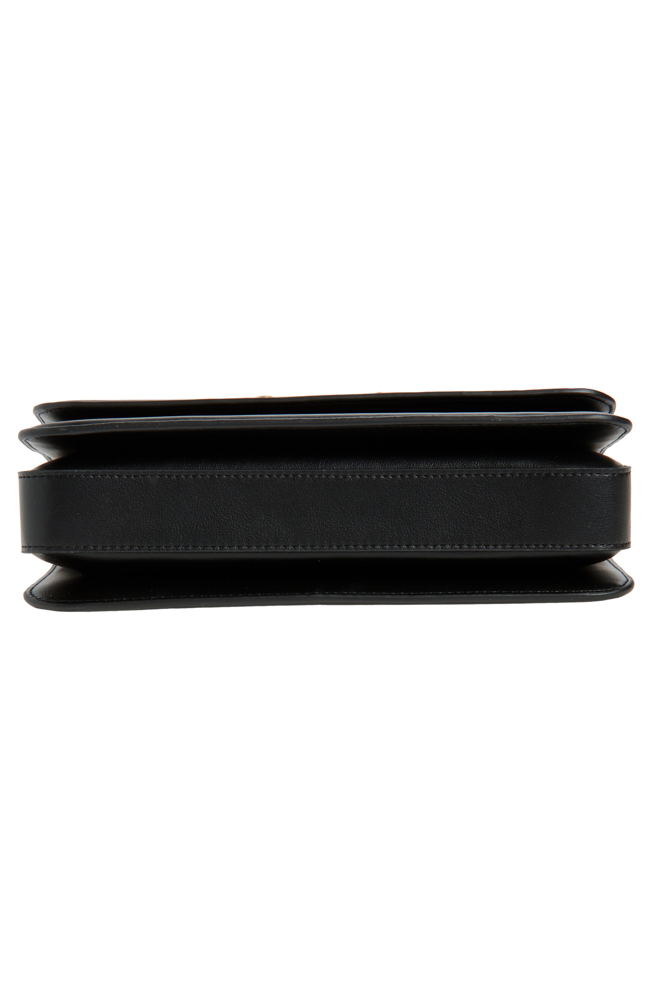 Sam Edelman Loraine Flap Shoulder Bag, Alternate, color, Black