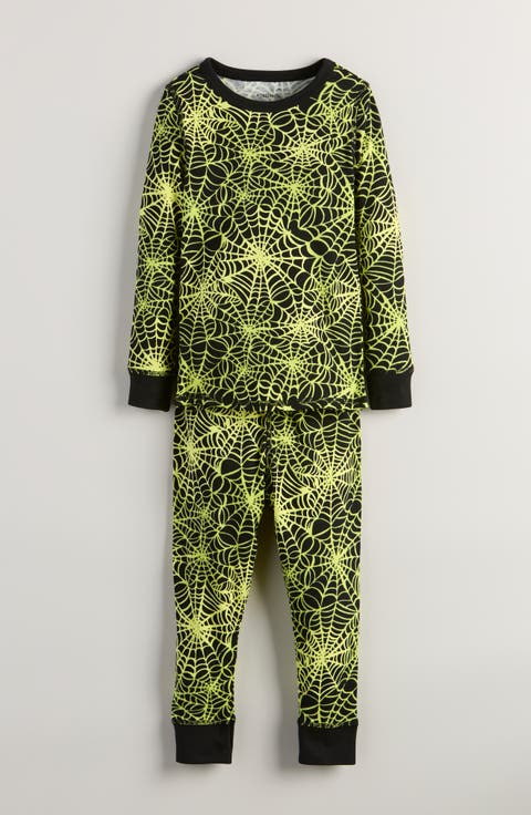 Kids' Glow in the Dark Fitted Two-Piece Pajamas (Toddler, Little Kid & Big Kid)