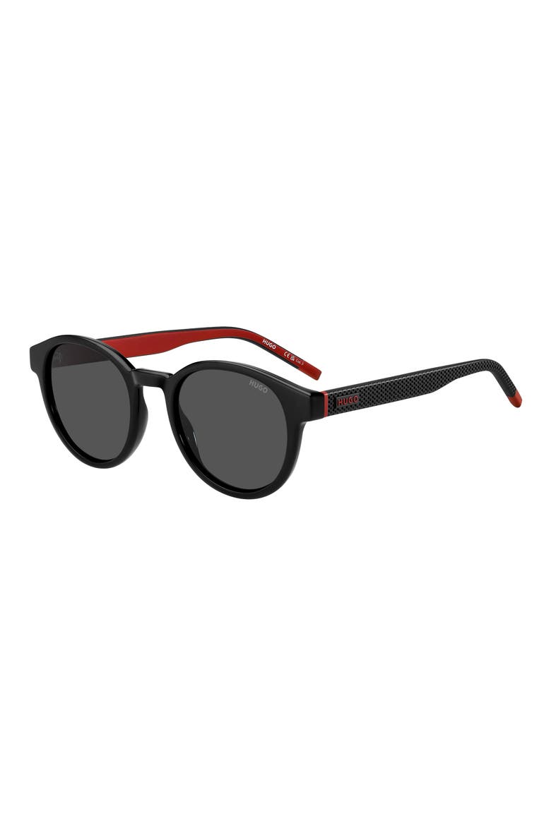 51mm Panthos Sunglasses, Alternate, color, BLACK/ GREY