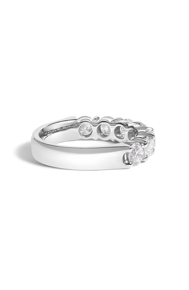 Haus of Brilliance 14K Gold 2.0 Cttw Diamond 7 Stone Band Ring, Alternate, color, White Gold