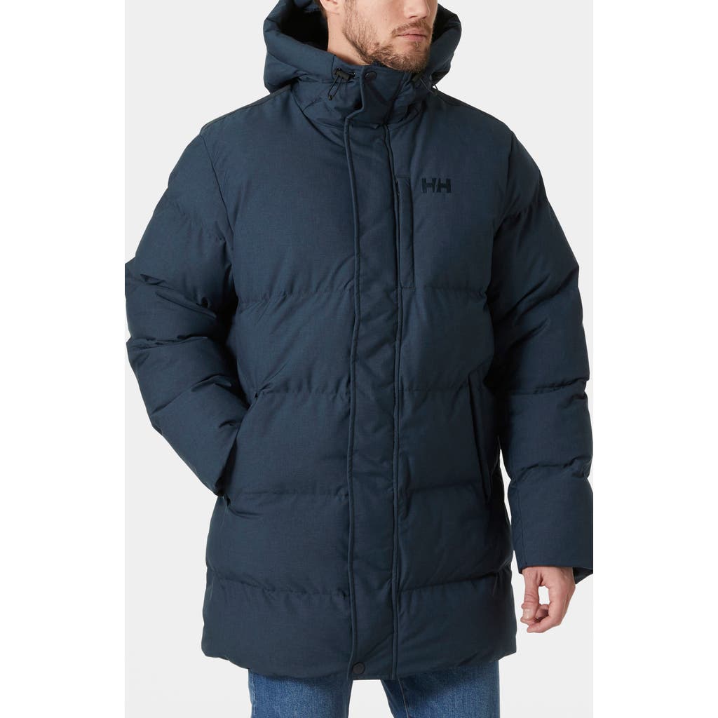 Helly Hansen Alby Water Repellent Puffer Parka in Navy