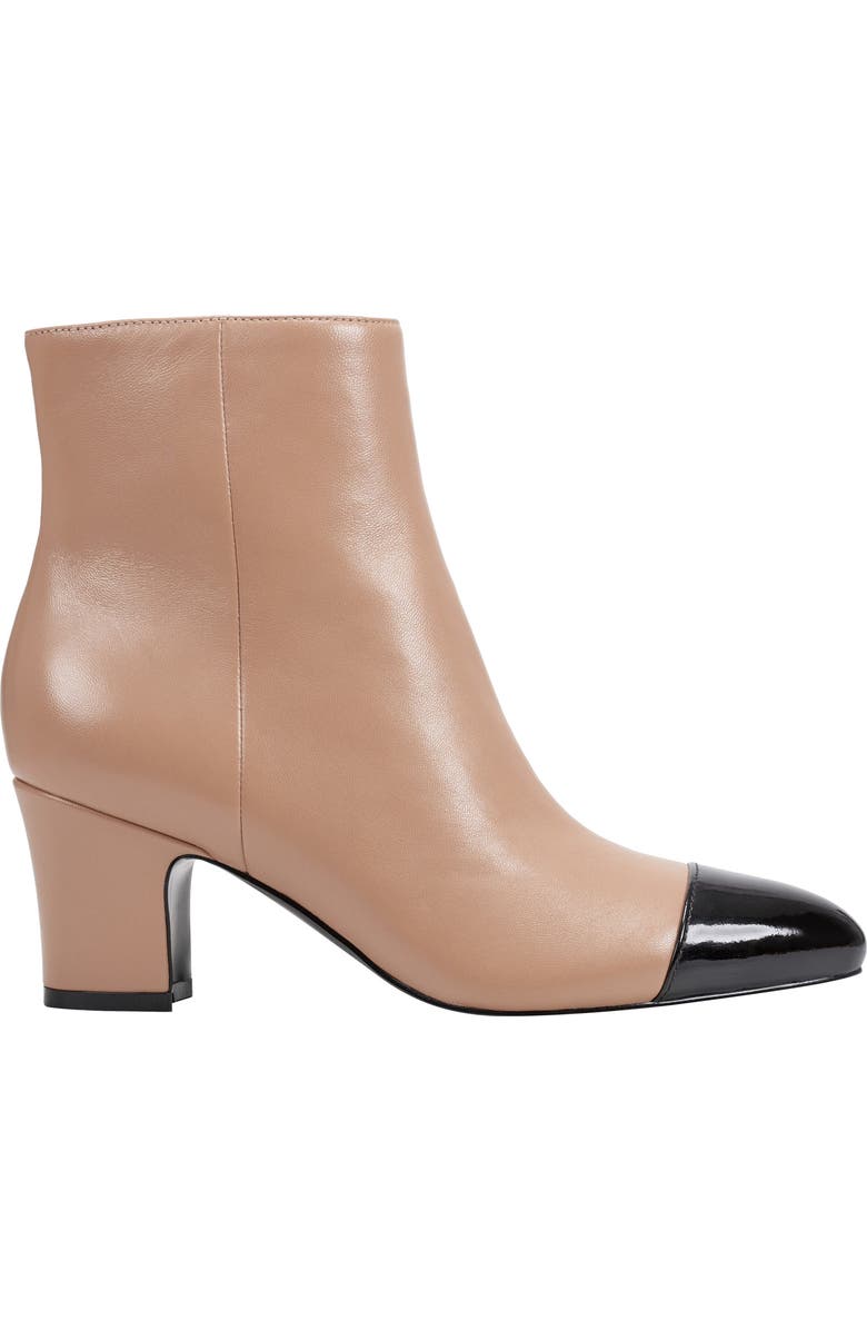 Marc Fisher LTD Aleea Cap Toe Bootie, Alternate, color, Light Natural