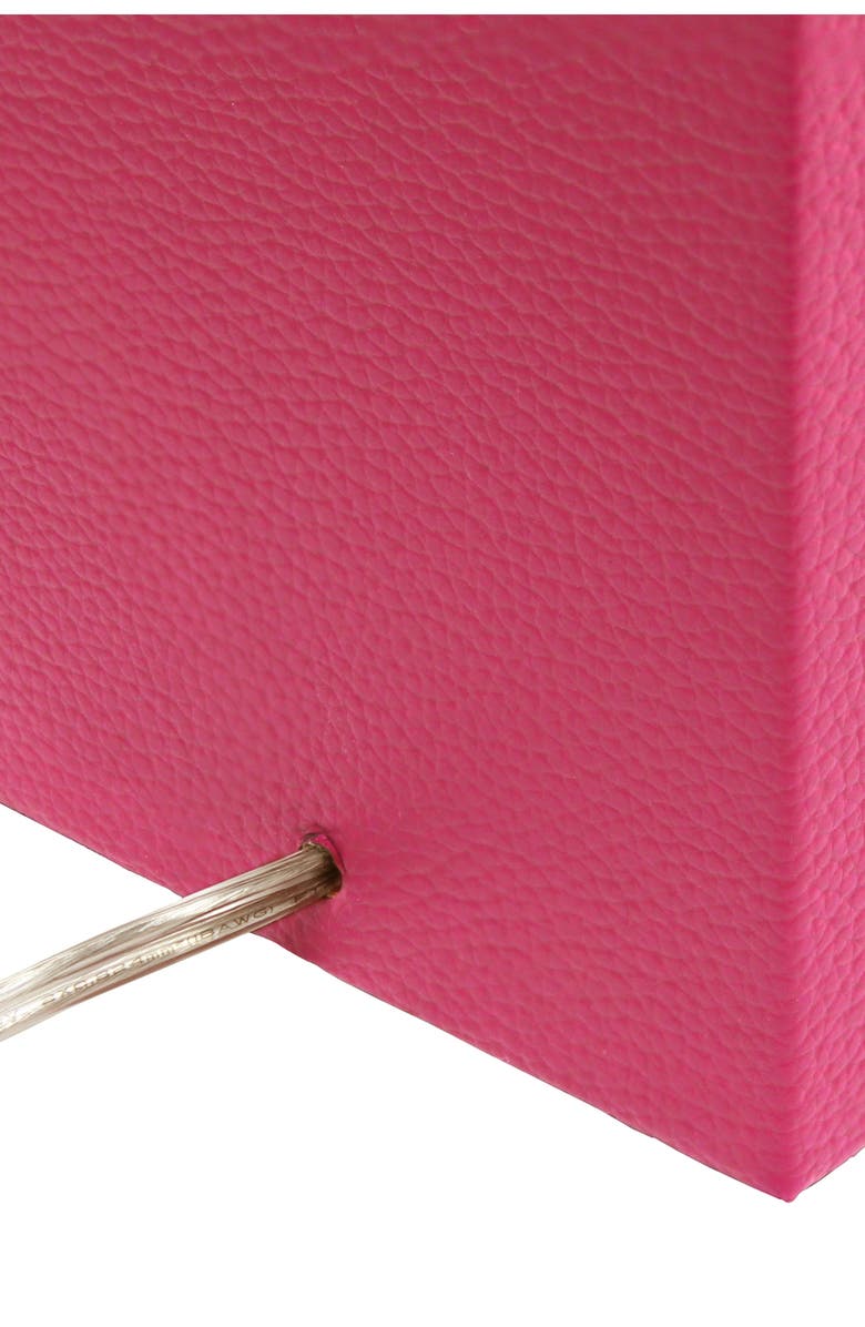 LALIA HOME Lexington Faux Leather USB Table Lamp, Alternate, color, 