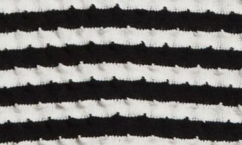 ZANKOV ZANKOV ELODIE STRIPE CREWNECK SWEATER