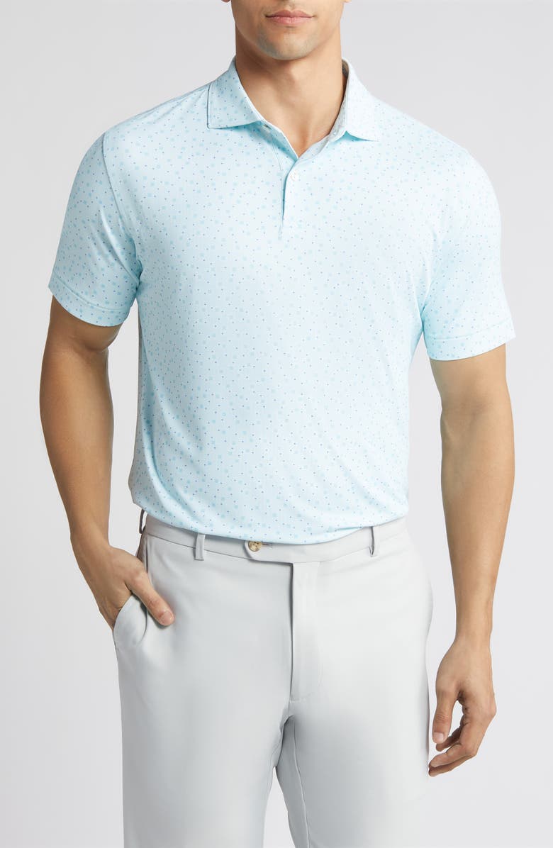 Peter Millar Crown Crafted Diamond in The Rough Performance Polo, Main, color, 