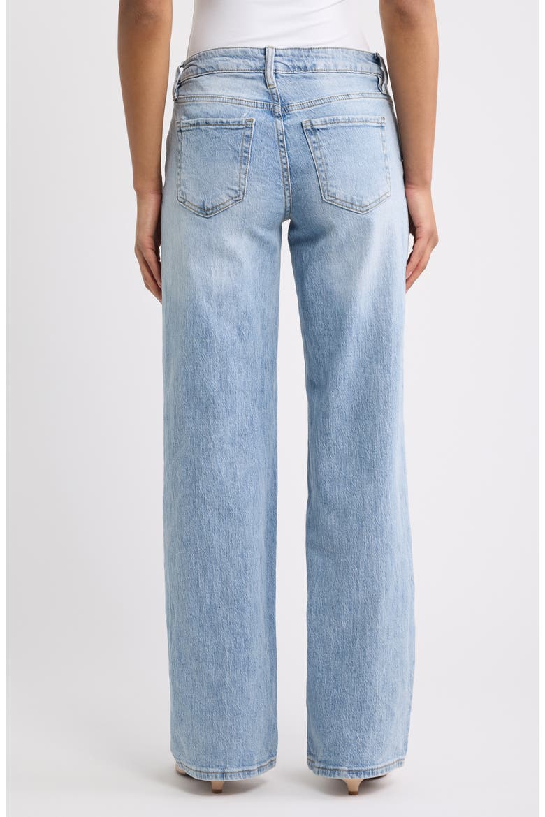 Britney Low Rise Wide Leg Jeans, Alternate, color, LT WASH 24L