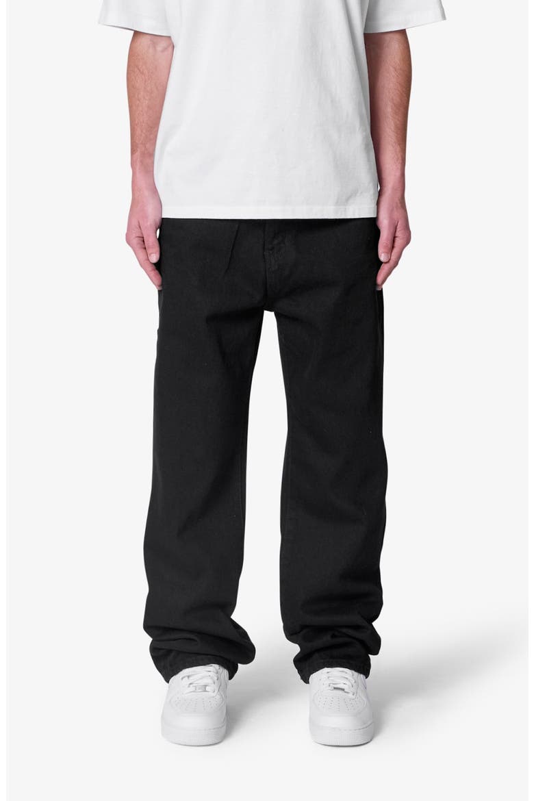 Raw Baggy Jeans, Alternate, color, RINSED BLACK