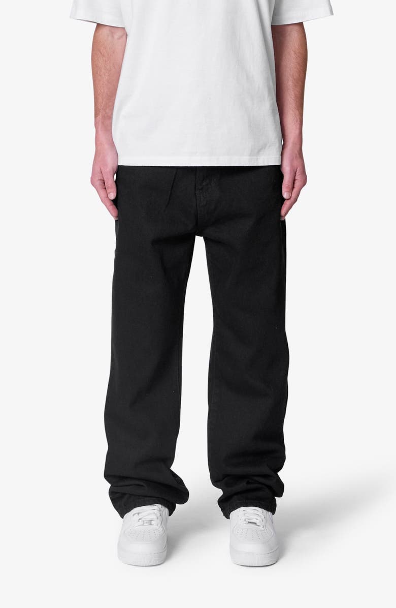 mnml Raw Baggy Jeans, Alternate, color, Rinsed Black