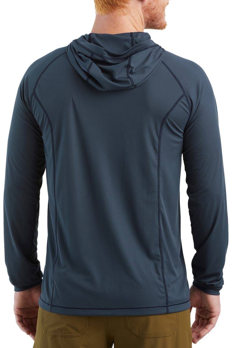 Echo Recycled Polyester Hoodie, Alternate, color, NAVAL BLUE