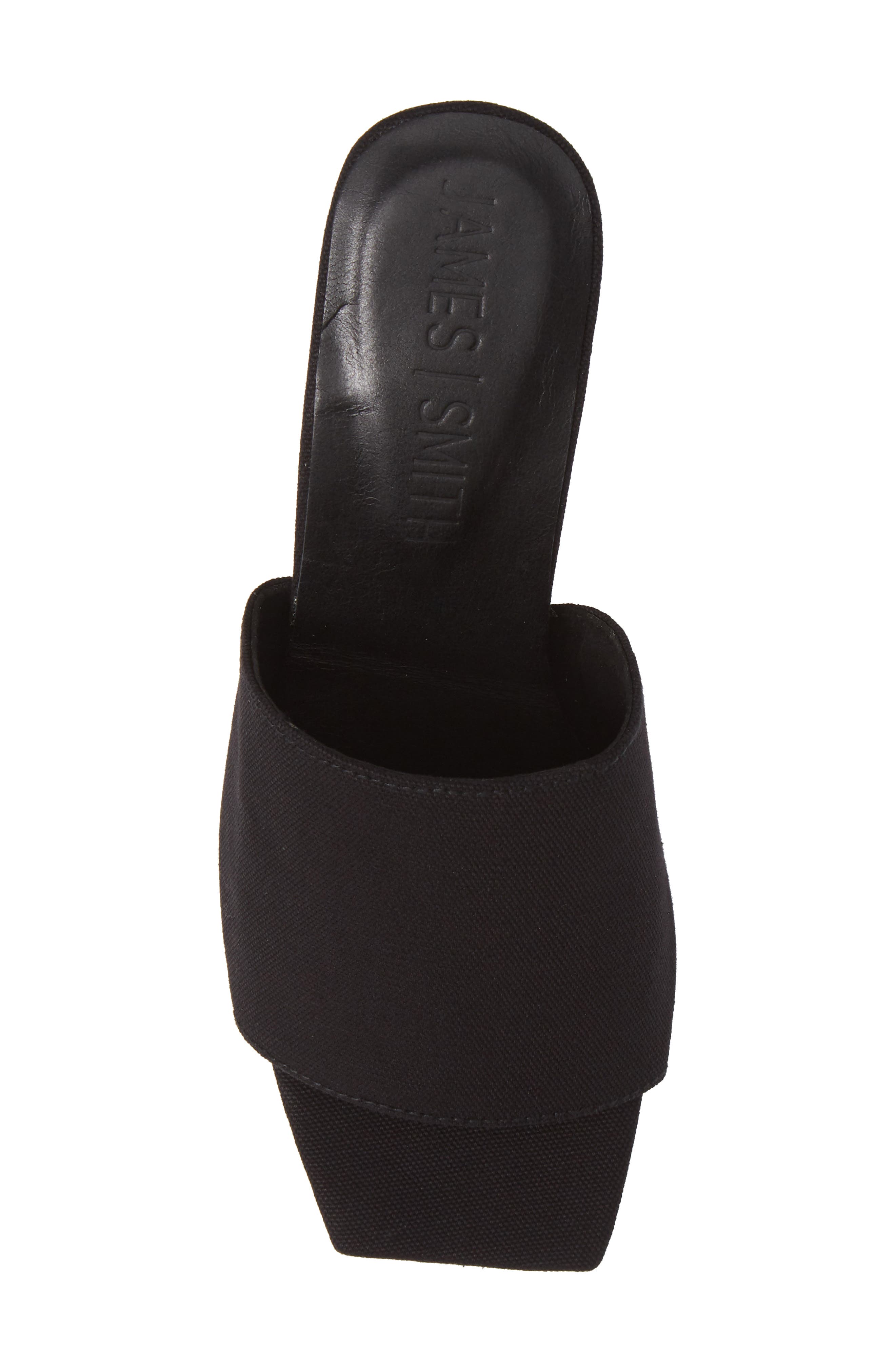 The Firenze Slide Sandal, Alternate, color, BLACK DENIM