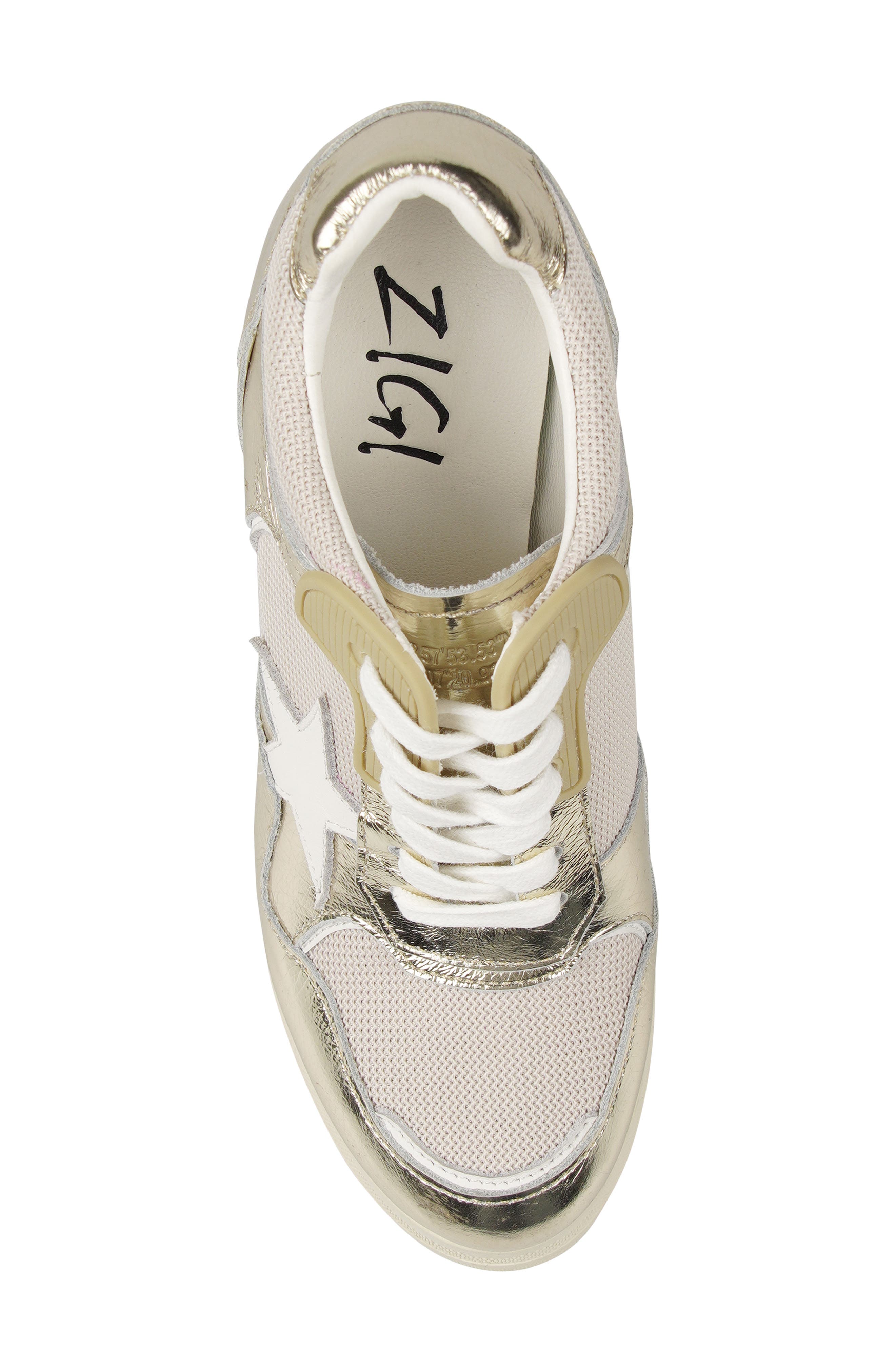 Stiletto Platform Pump, Alternate, color, GOLD LEATHER