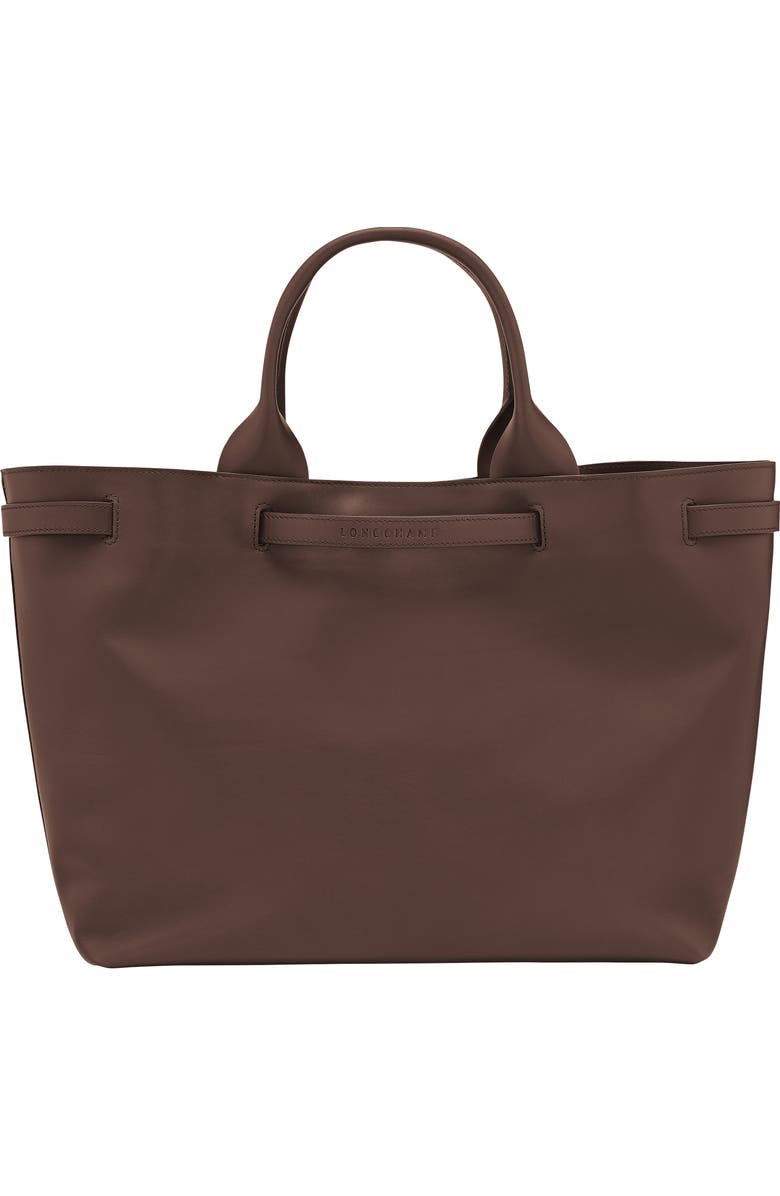 Longchamp Le Roseau Smart Leather Tote, Alternate, color, Mocha