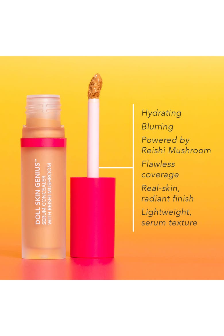 Doll Skin Genius Serum Concealer with Reishi Mushroom, Alternate, color, Deep