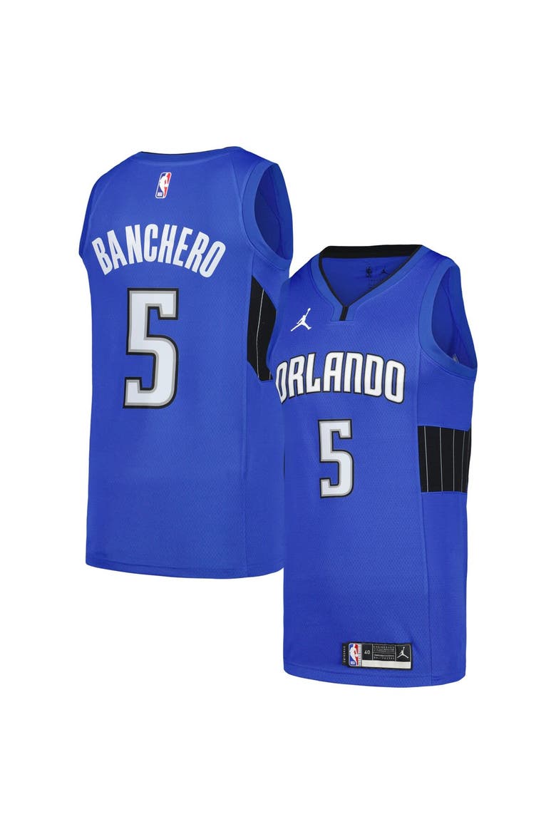 Men's Jordan Brand Paolo Banchero Royal Orlando Magic Swingman Player Jersey - Statement Edition, Alternate, color, Royal