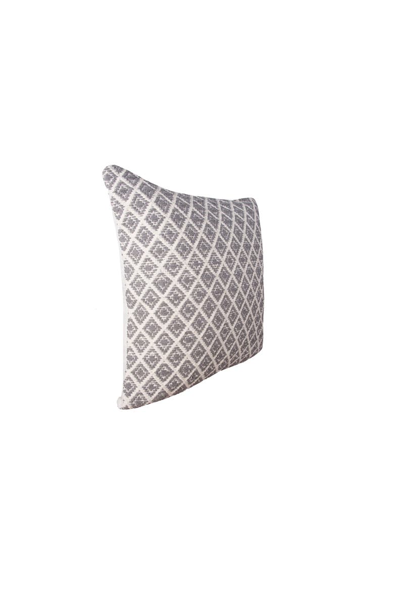 Bianca Throw Pillow, Alternate, color, Gray