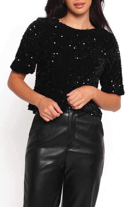 Petal & Pup Celesti Sequin Top