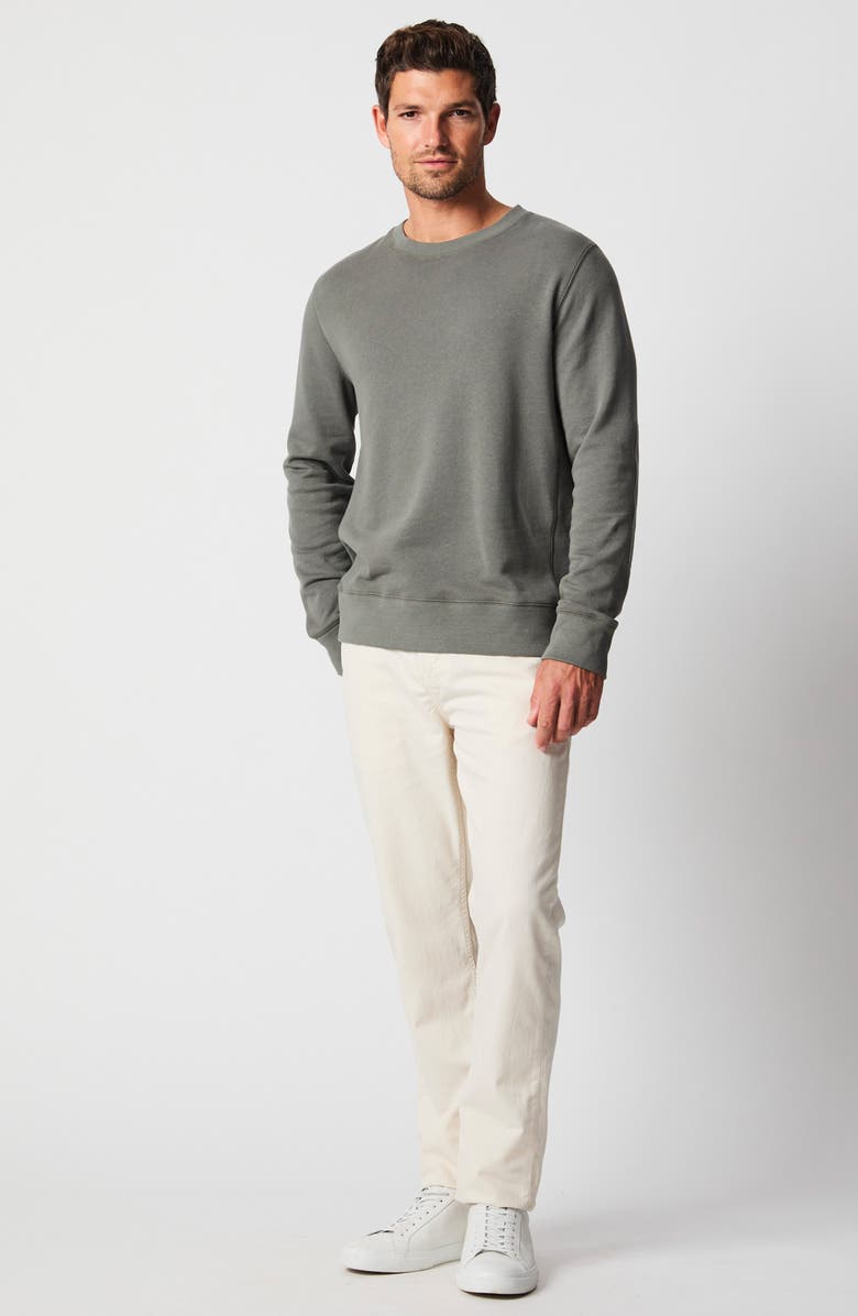 Billy Reid Dock Elbow Patch Sweatshirt, Alternate, color, 