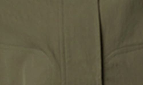 Apparis Thea Balloon Sleeve Rain Jacket In Desert Green