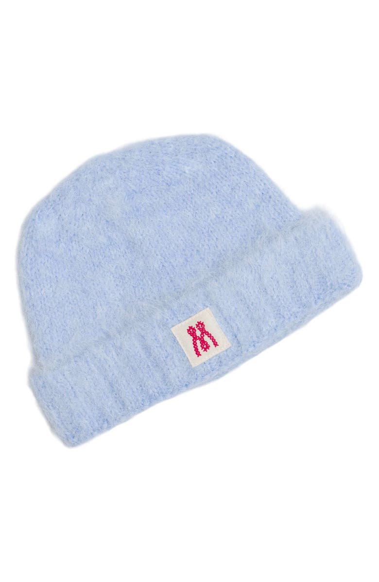MOTHER The Beanie, Main, color, Light Blue Fuzz Off