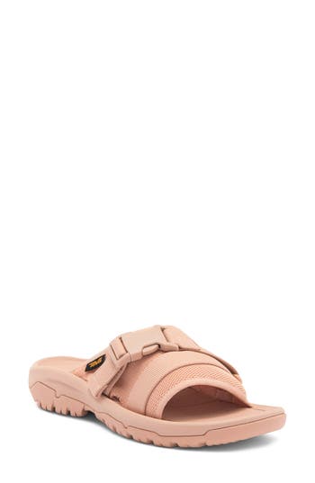 Teva Hurricane Verge Sport Slide Sandal In Maple Sugar