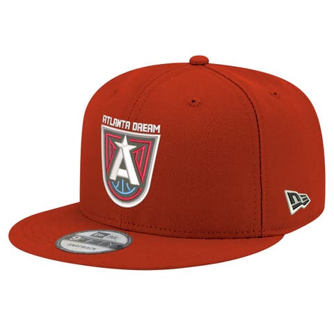 Unisex New Era Red Atlanta Dream Logo 9FIFTY Snapback Hat