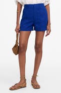 Madewell Linen Trouser Shorts