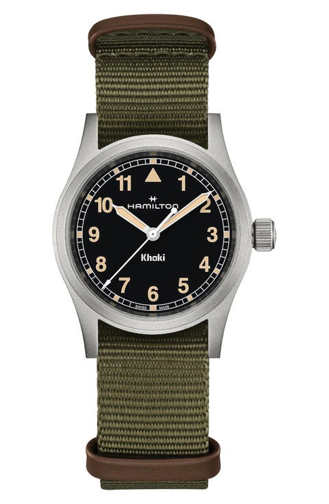 Khaki Field NATO Strap Watch, 33mm