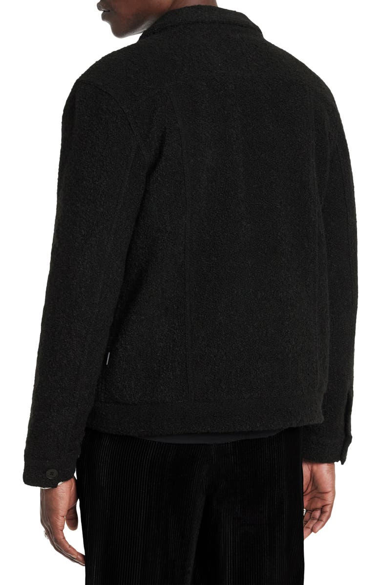 John Varvatos Cynder Bouclé Trucker Jacket, Alternate, color,