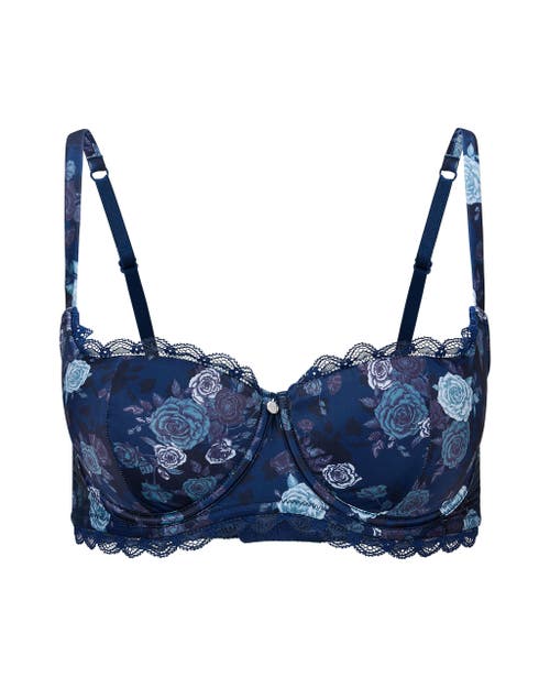 Adore Me Elsie Contour Balconette Bra In Blue