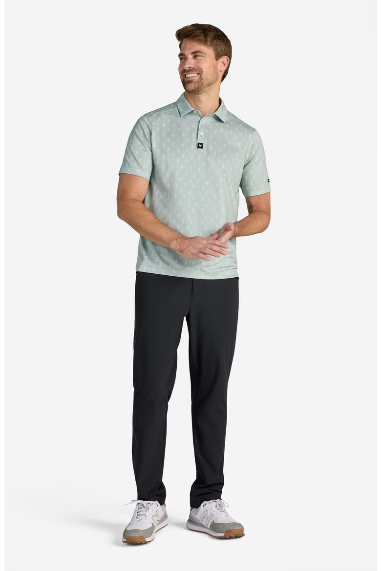 Range Monster Tech Piqué Polo, Alternate, color, RANGE MONSTER - SAGE