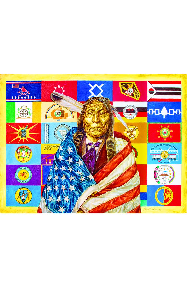 Sunsout Flags of Our fathers 1000 piece Jigsaw Puzzle for Adults, Main, color, Multicolor