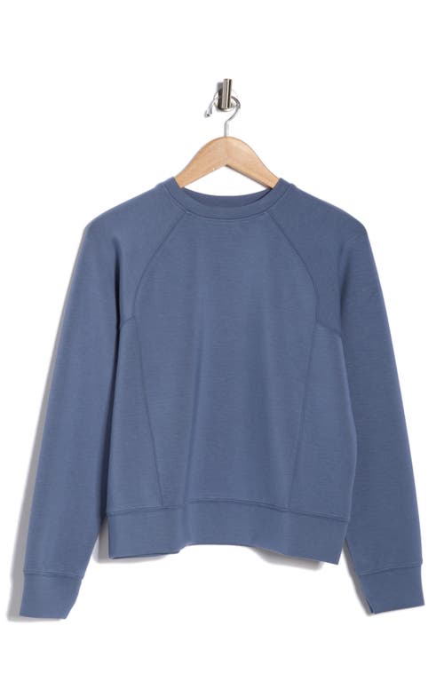 Spanx ® Crewneck Pullover In Blue