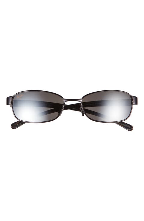Core 55mm Polarized Square Sunglasses