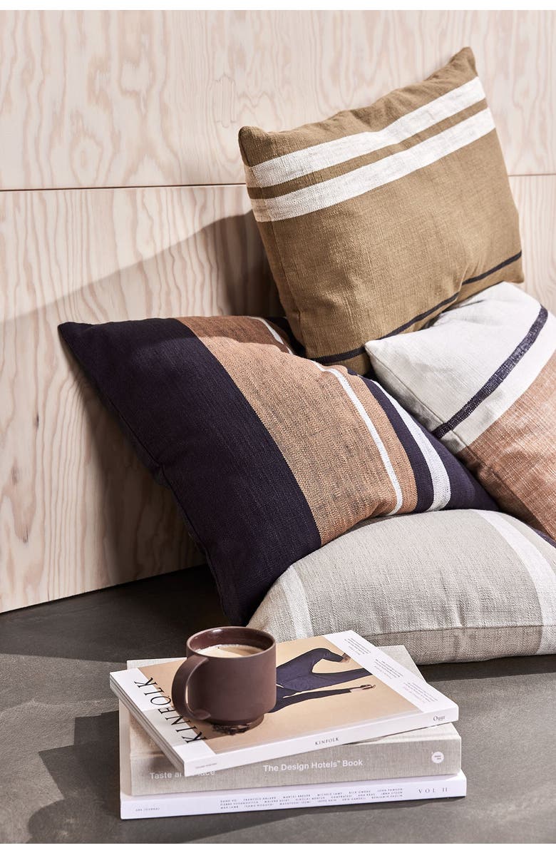 OYOY Sofuto Cushion Cover, Alternate, color, Khaki