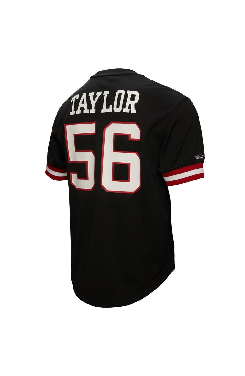 Mitchell & Ness Men's Mitchell & Ness Lawrence Taylor Black New York Giants Big & Tall Mesh Player Name & Number Top, Alternate, color, Black