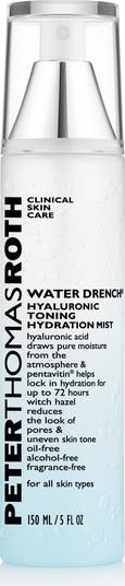 Peter Thomas Roth Water Drench® Hyaluronic Toning Hydration Mist ...