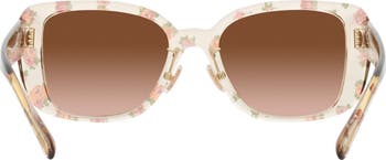 54mm Gradient Square Sunglasses