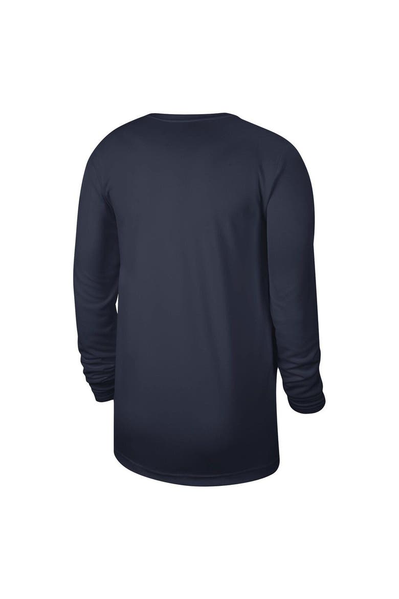Unisex Nike Navy Memphis Grizzlies 2023/24 Legend On-Court Practice Long Sleeve T-Shirt, Alternate, color, Navy