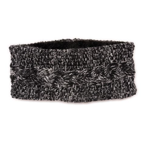Women's Cable Marled Knit Headband