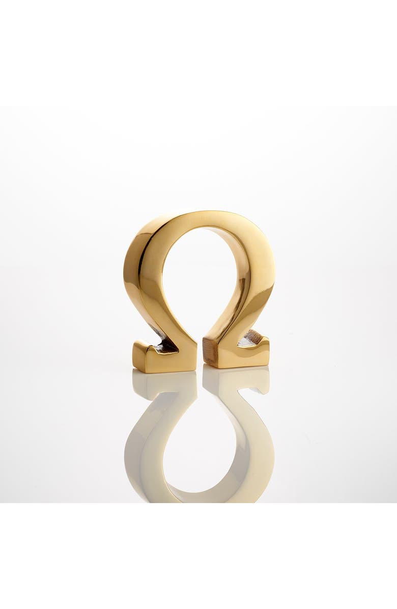 Lunares Omega Symbol - In Stock, Main, color, Gold
