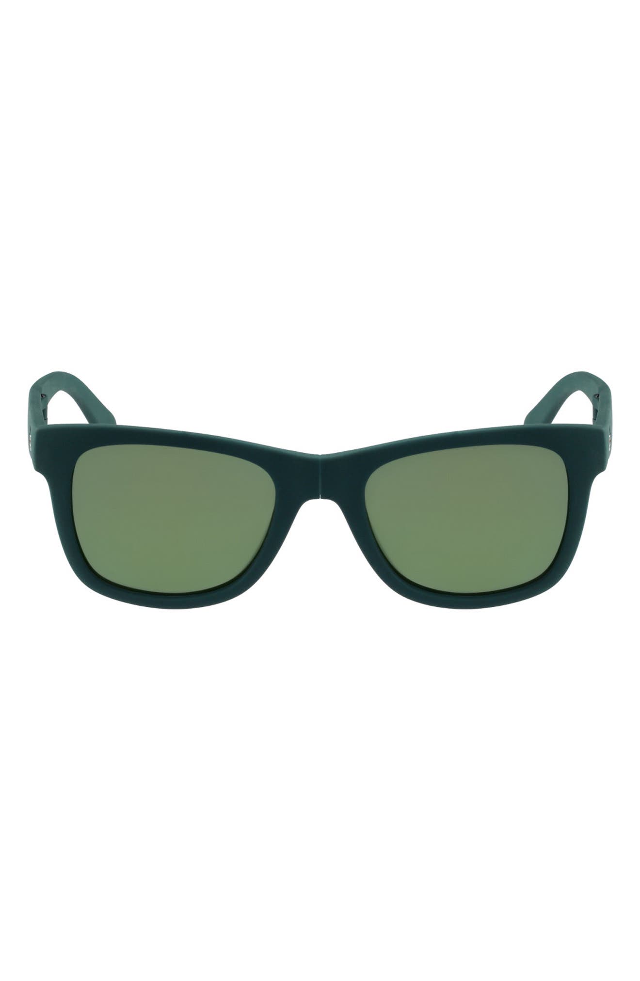 Lacoste 52mm Foldable Retro Frame Sunglasses