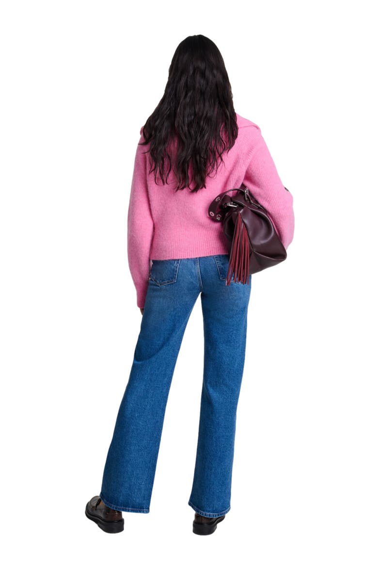 Wool-blend cardigan, Alternate, color, Pink