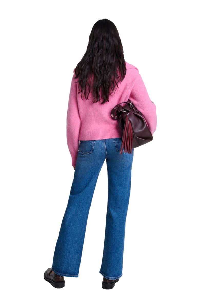maje Wool-blend cardigan, Alternate, color,