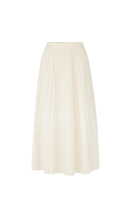 By Tess Collection Lucky Skirt In White