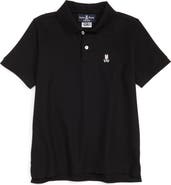 Psycho Bunny Kids' Classic Pima Cotton Piqué Polo