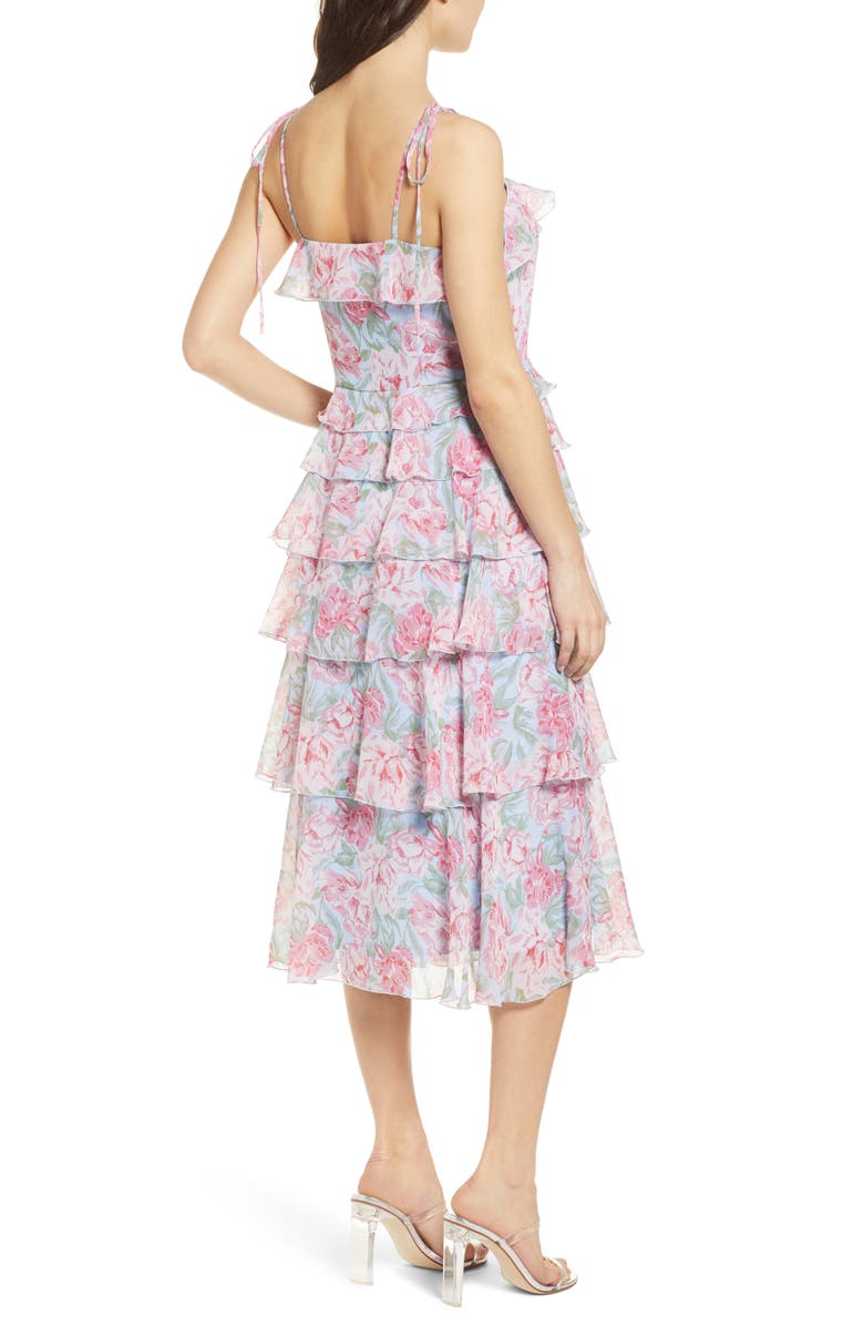 WAYF Essie Tiered Dress, Alternate, color, 